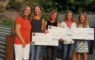 Laguna Beach Garden Club Presents $4500 to local school gardens