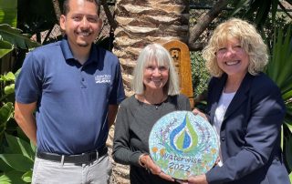 Waterwise winner at the 2022 Gate and Garden Tour