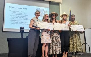 Checks presented for Laguna Beach school gardens