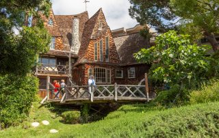 The witch house at the 2022 Gate and Garden Tour