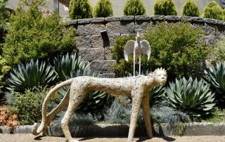 Garden sculpture at Garden #1