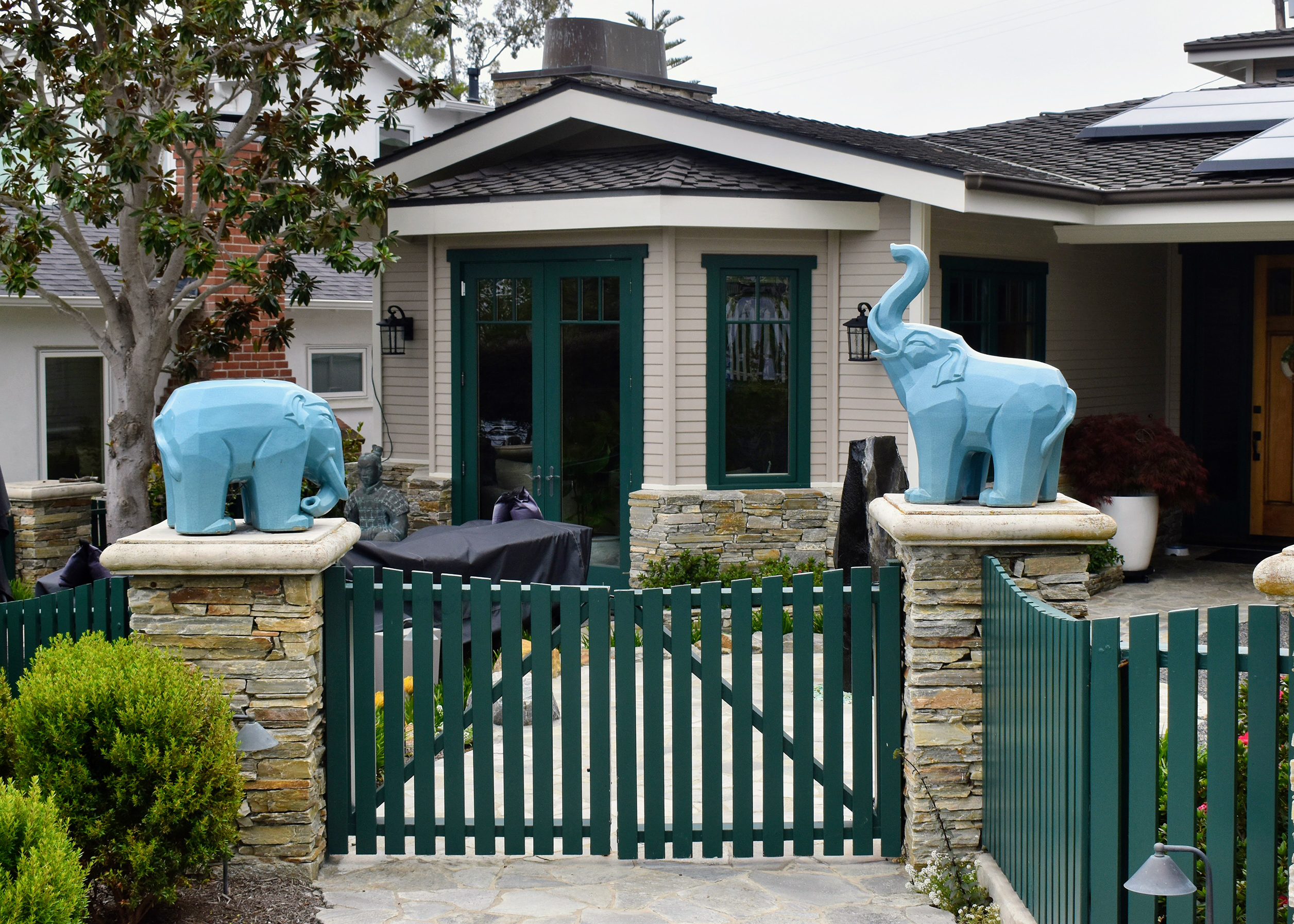 Elephant gate entrance to Garden #4