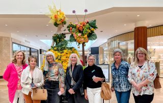 Visitors to the 2024 SoCal Spring Garden Show at South Coast Plaza