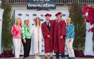 Laguna Beach High School scholarship recipients at their convocation