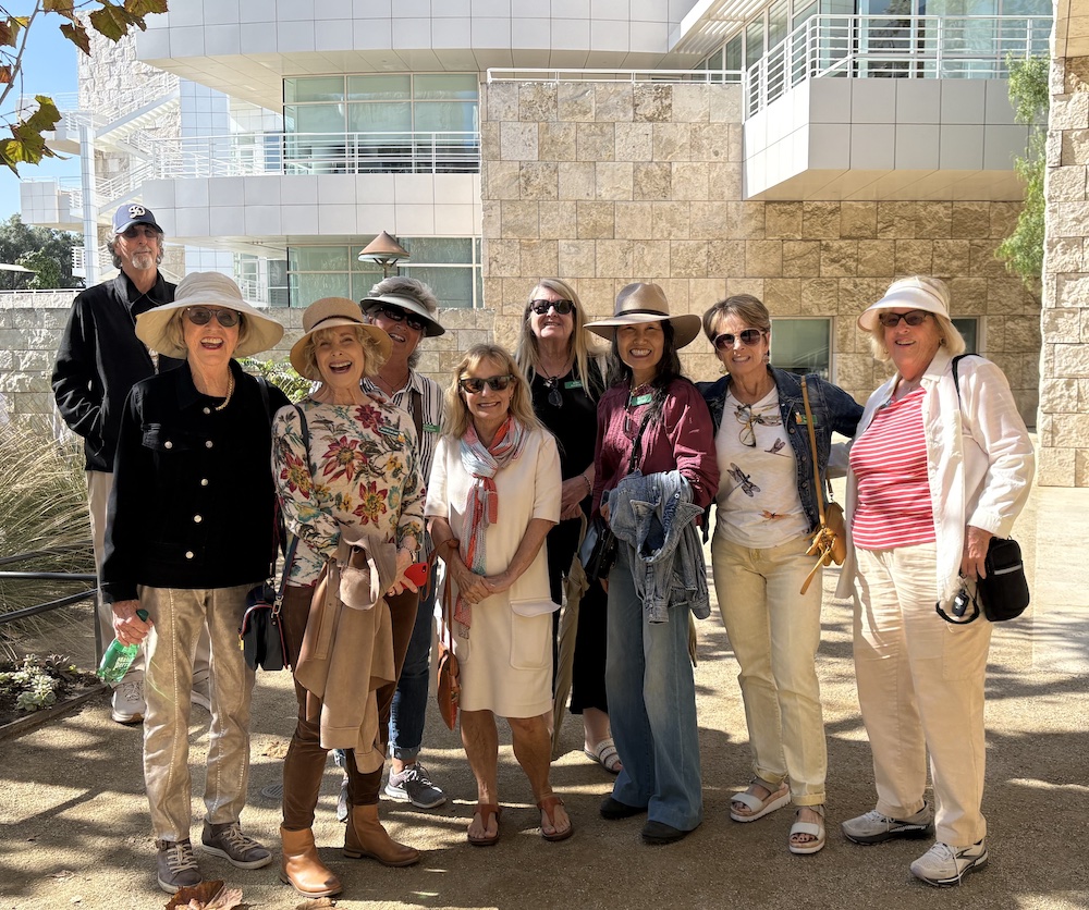 Getty Center visitors